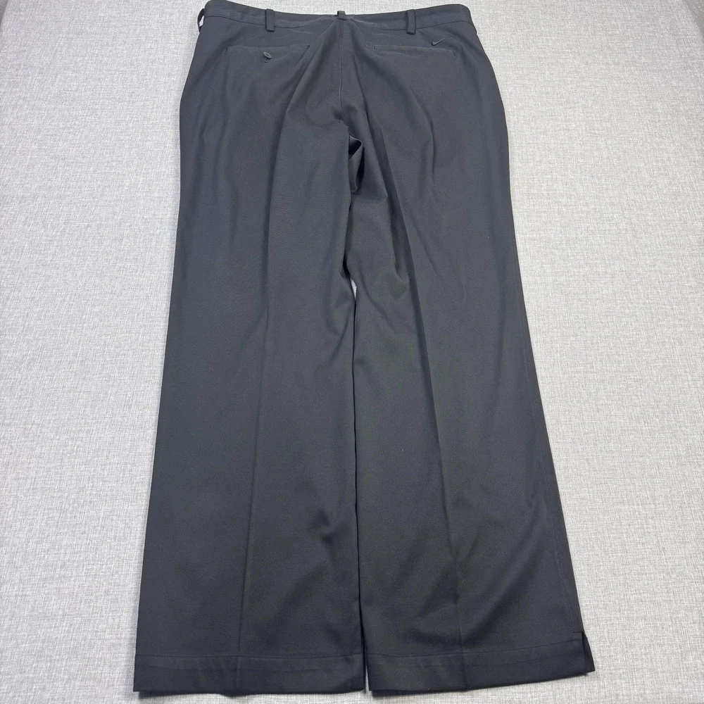 Nike Dri-FIT‎ Golf Pants Mens 36x30 Black Dress Pants Performance Stretch